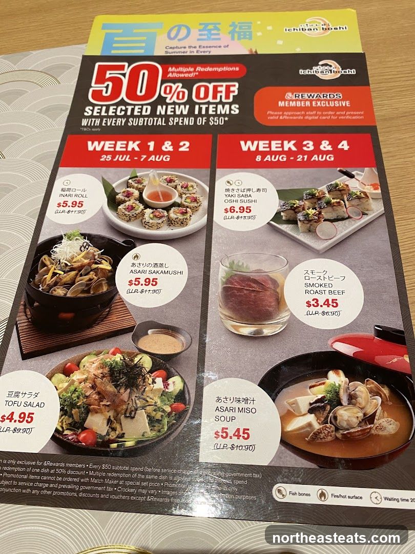 Ichiban Boshi Promotions