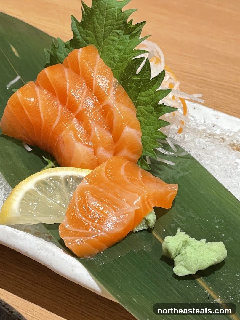 Salmon Sashimi