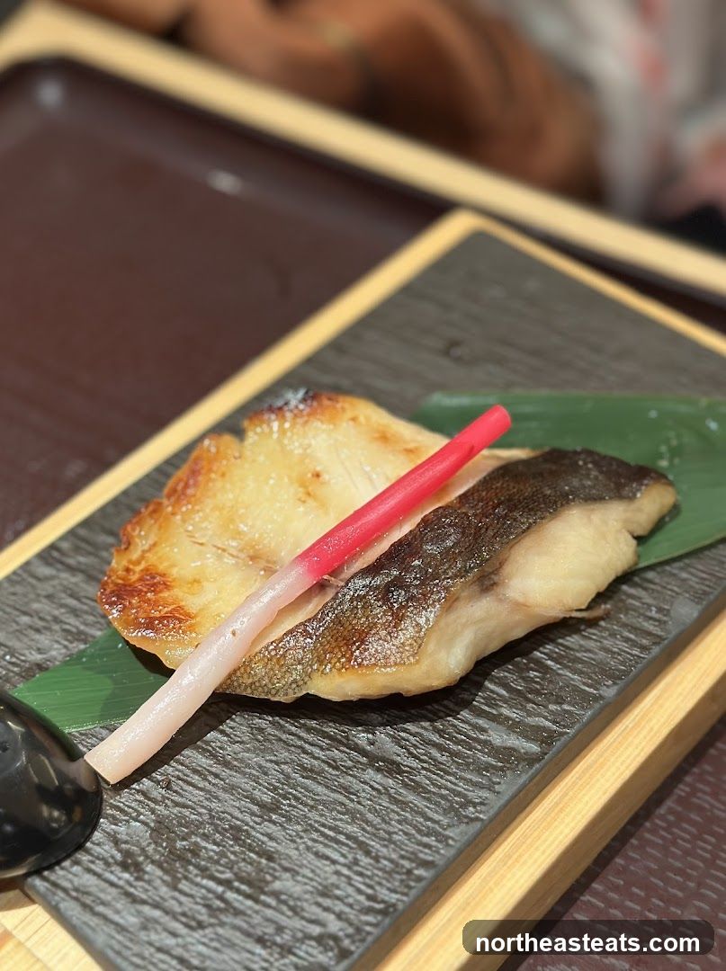 Grilled Fish with Pickled Ginger