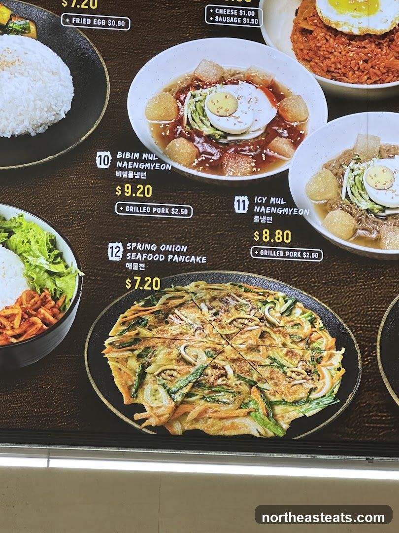 Menu Items