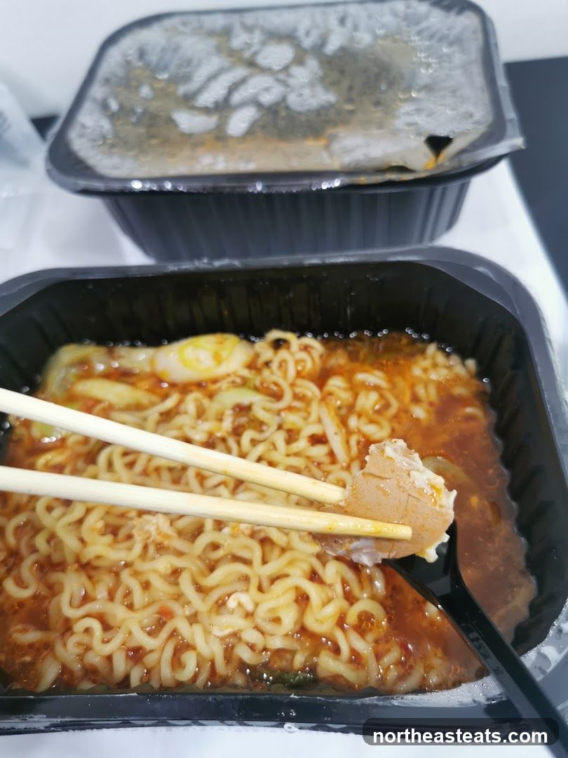 Instant Noodles with Meat