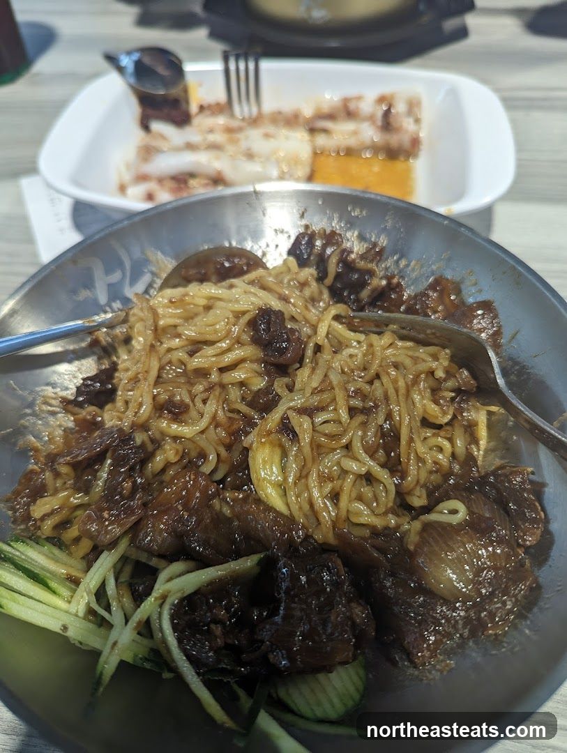 Noodles and Dessert