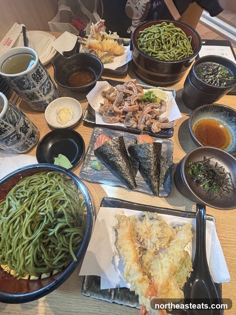 Japanese Food Spread