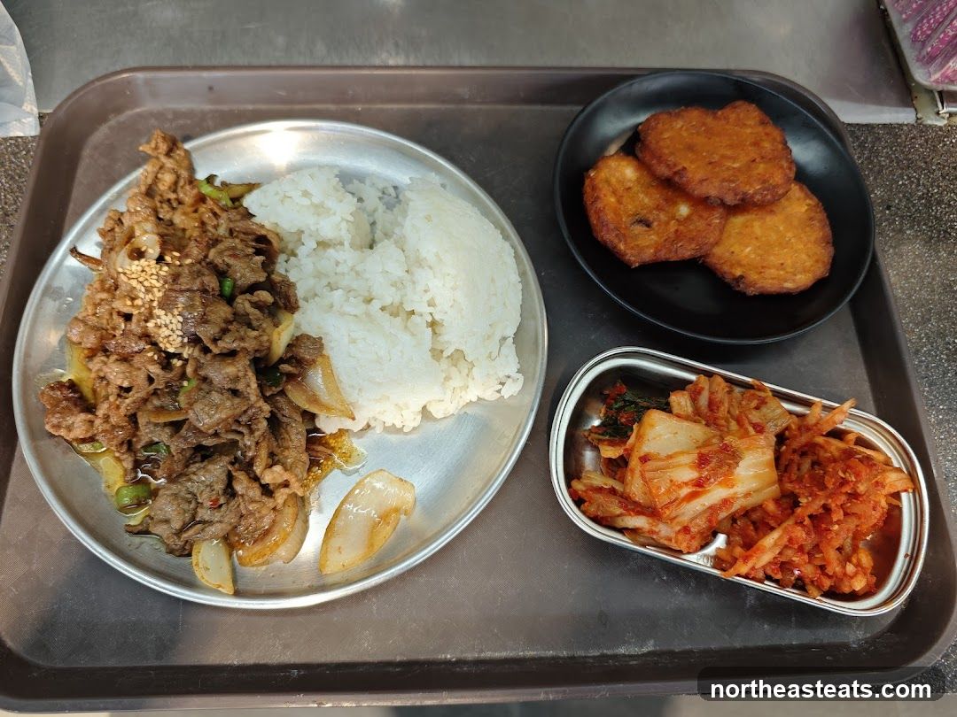 Korean Beef and Rice Meal