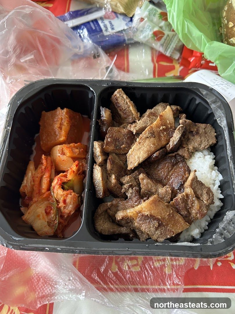 Korean Takeout Meal