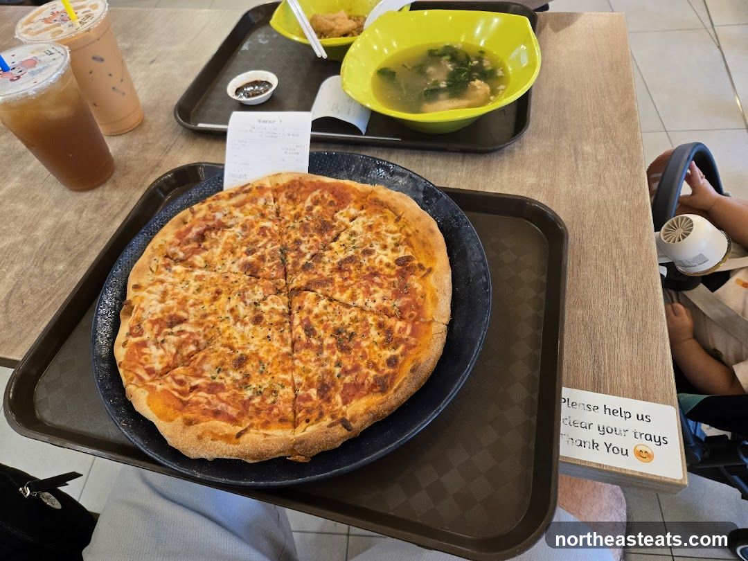 Pizza and Drinks