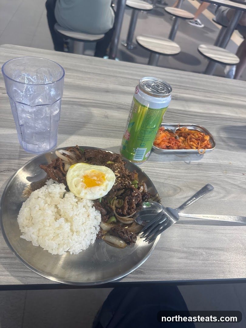 Korean Meal with Drink