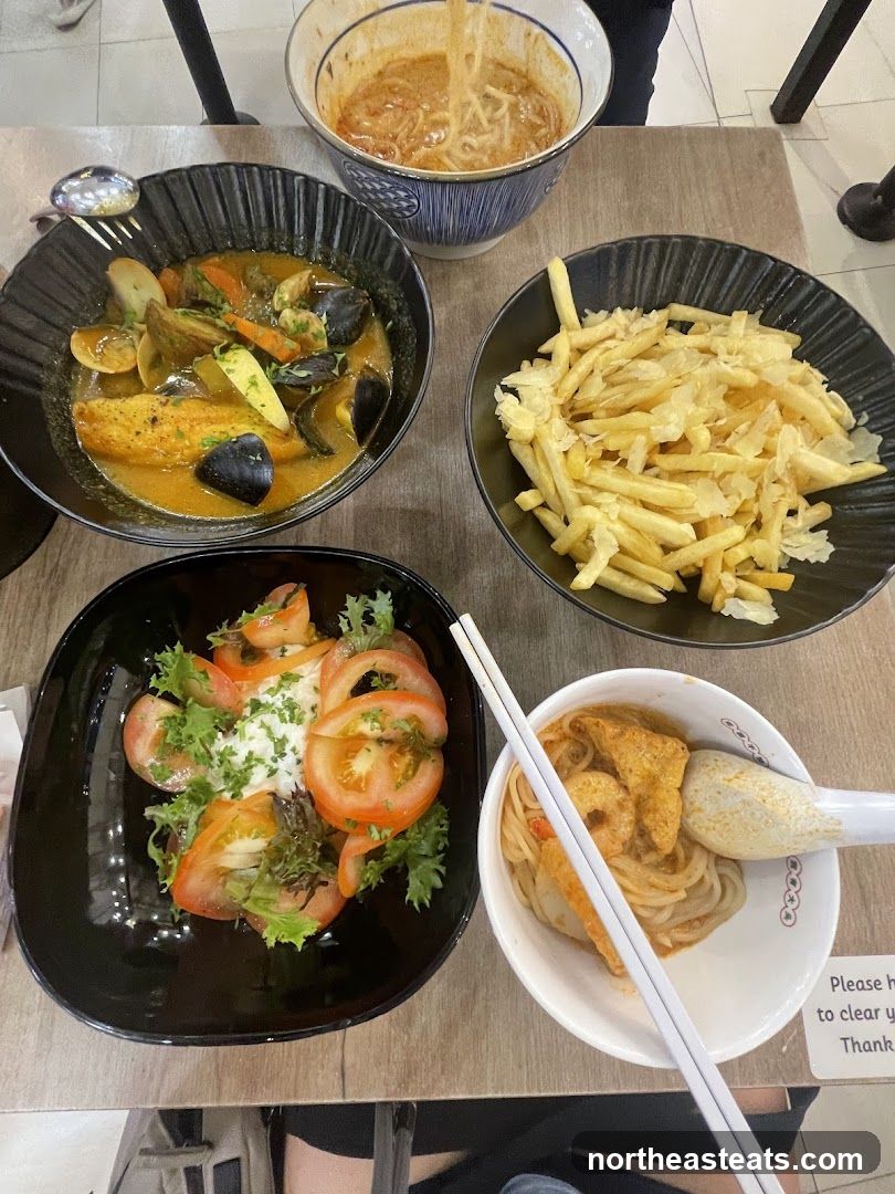 Assortment of Dishes