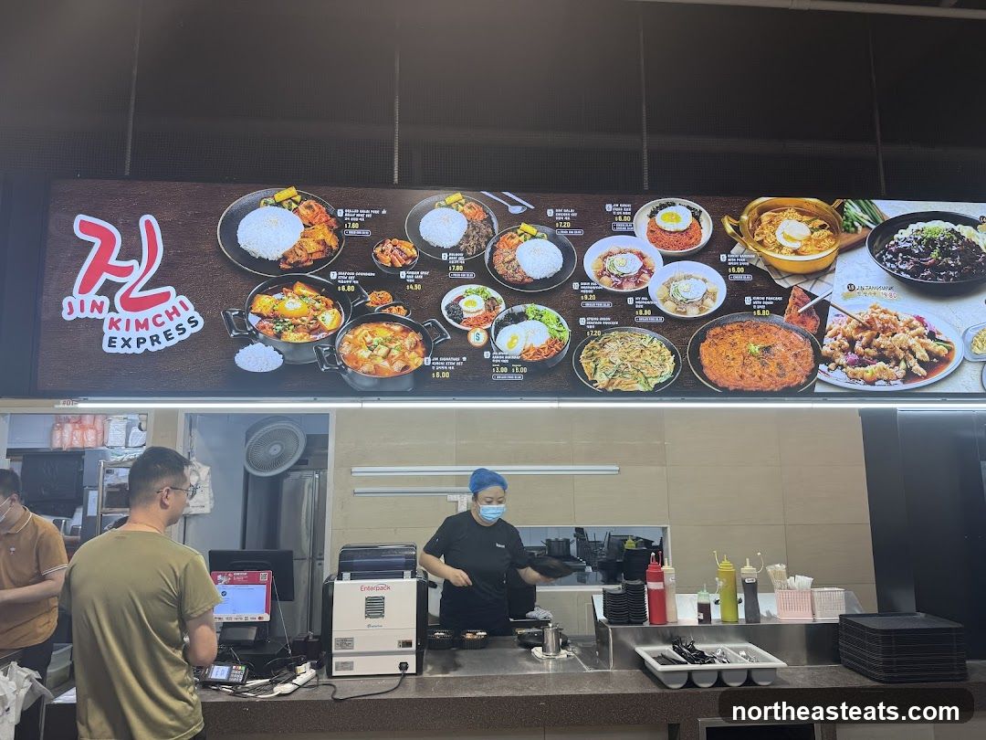 Jin Kimchi Express Menu
