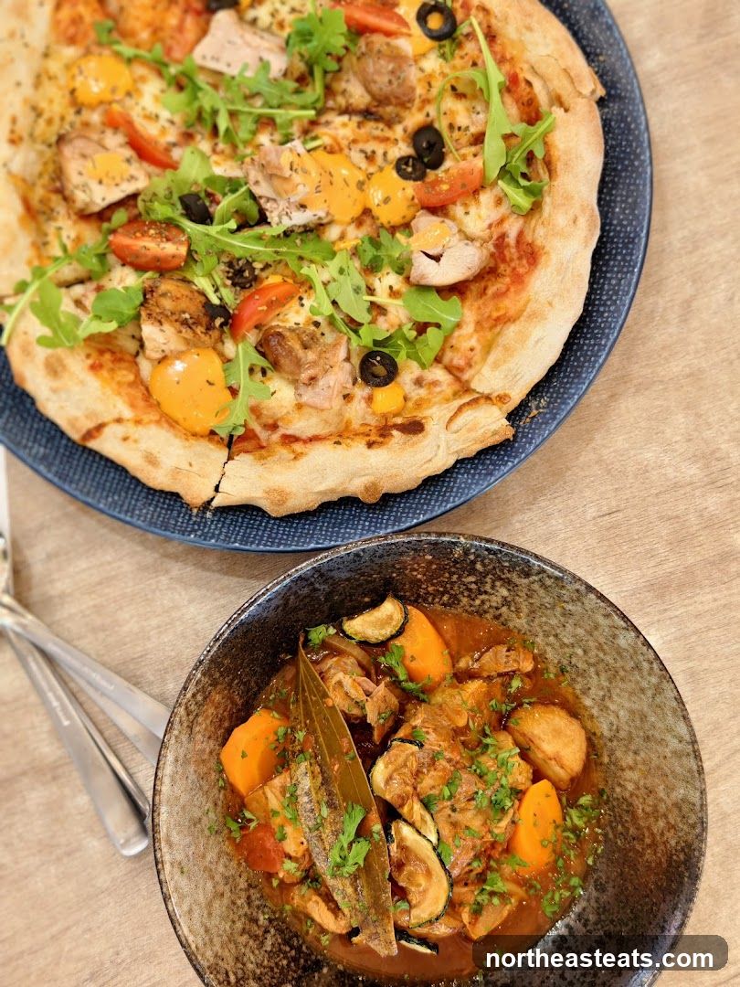 Pizza and Stew