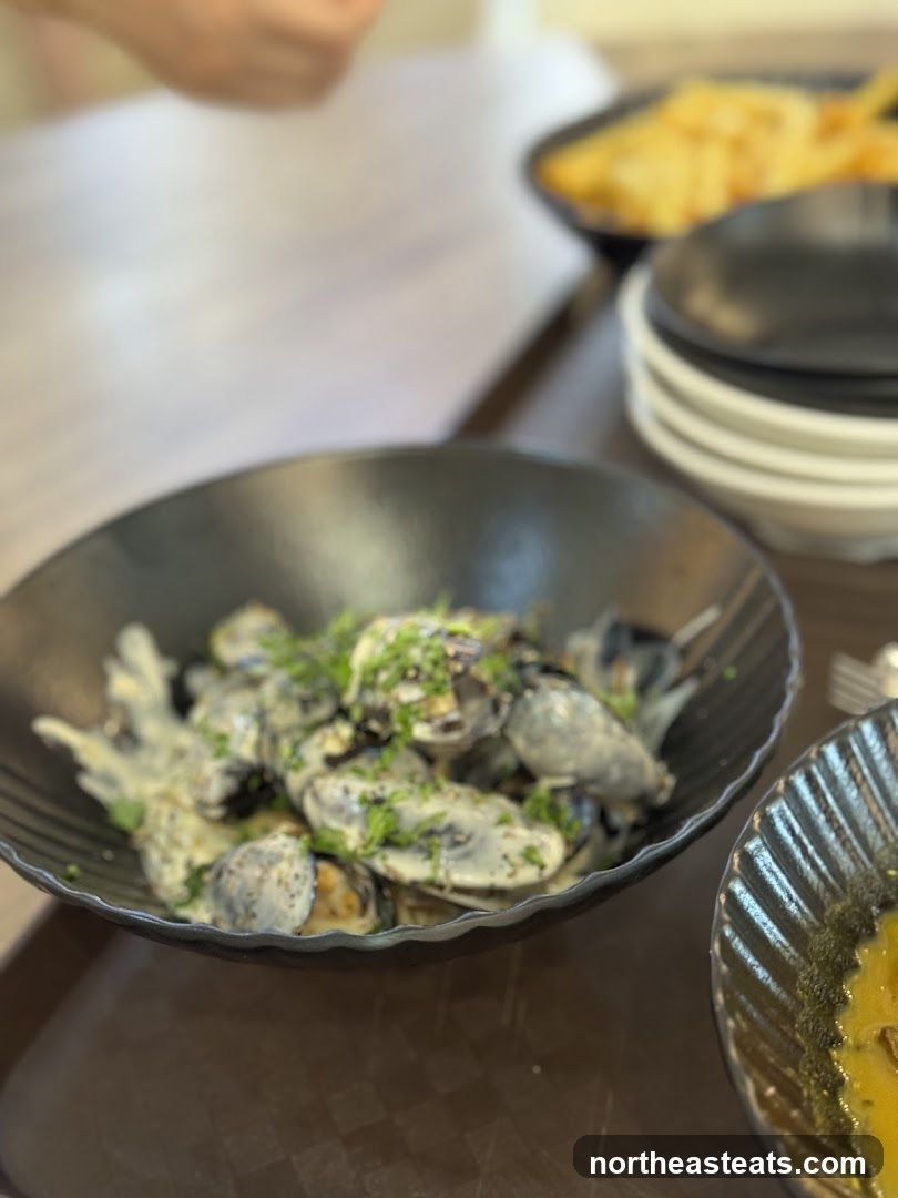 Creamy Mussels