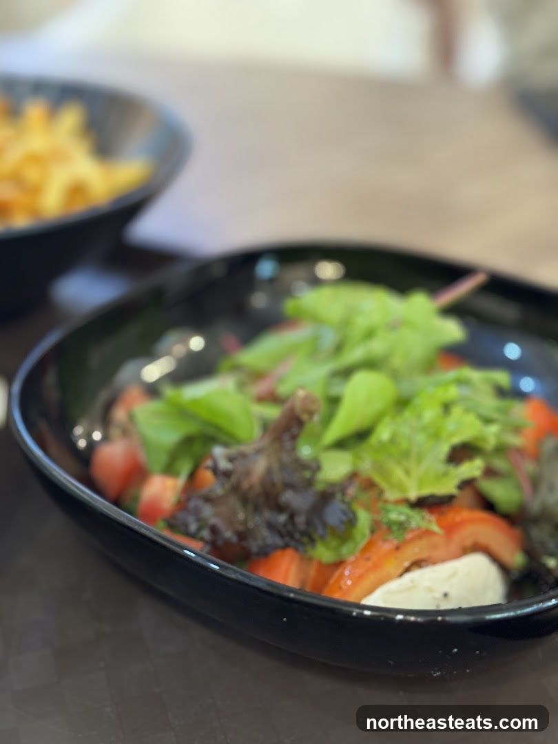 Salad and Fries