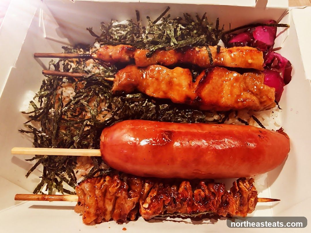 Bento Box with Skewers