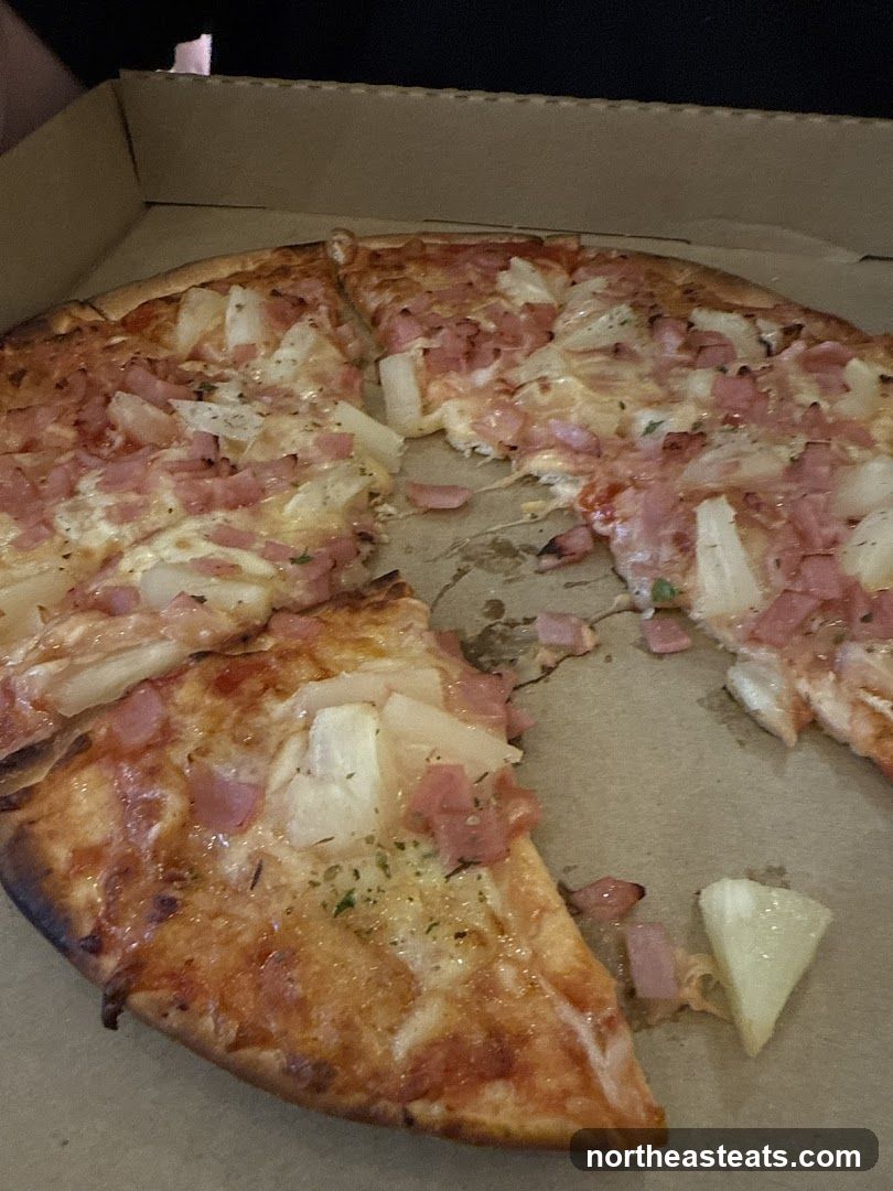 Hawaiian Pizza in a Box