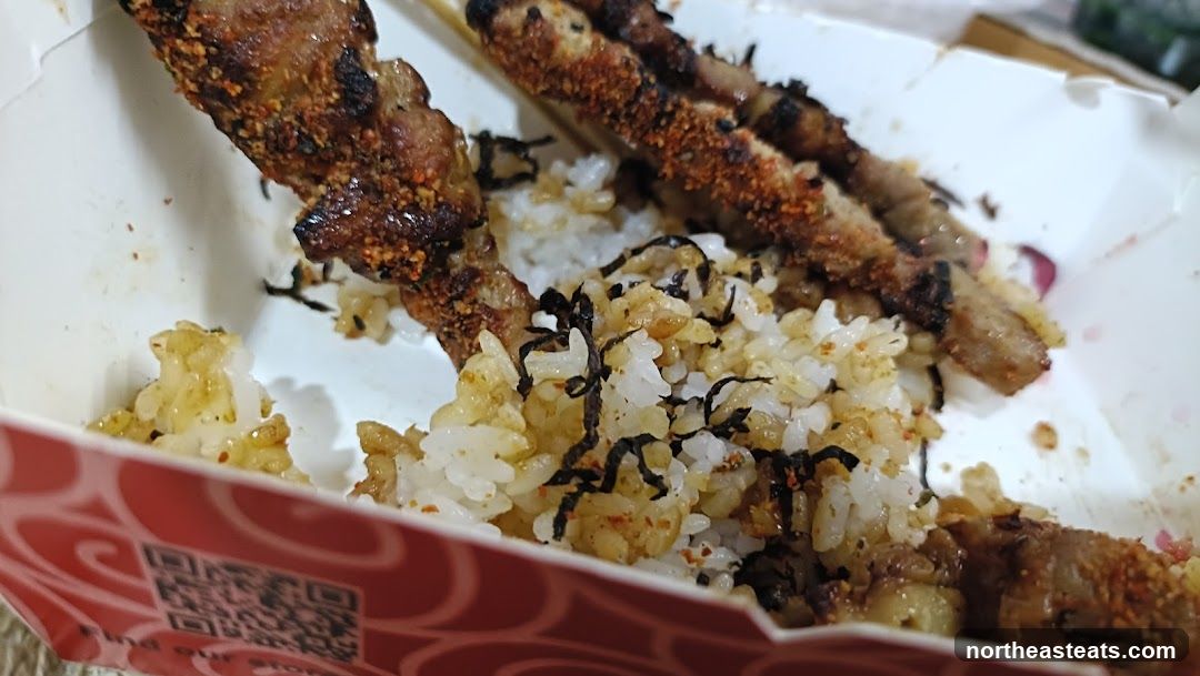 Skewers with Rice