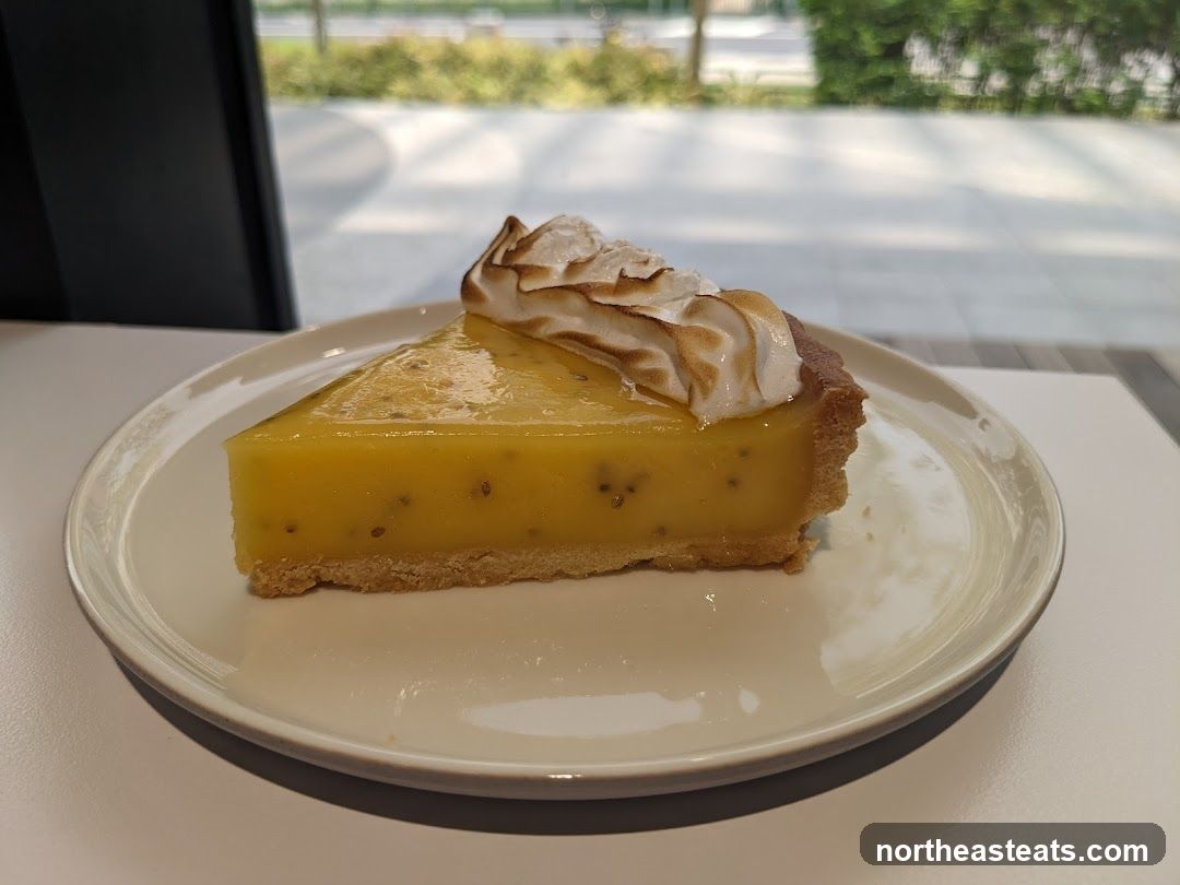 Lemon Meringue Tart Slice