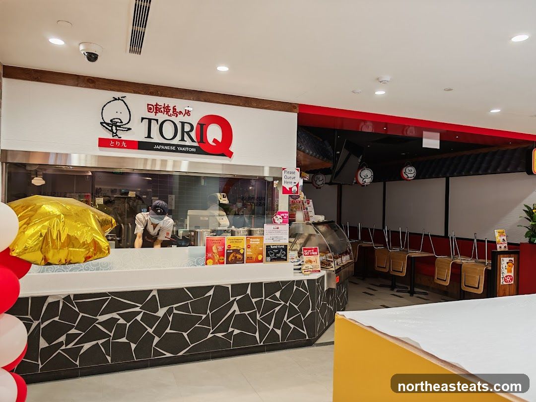 Japanese Yakitori Restaurant Counter