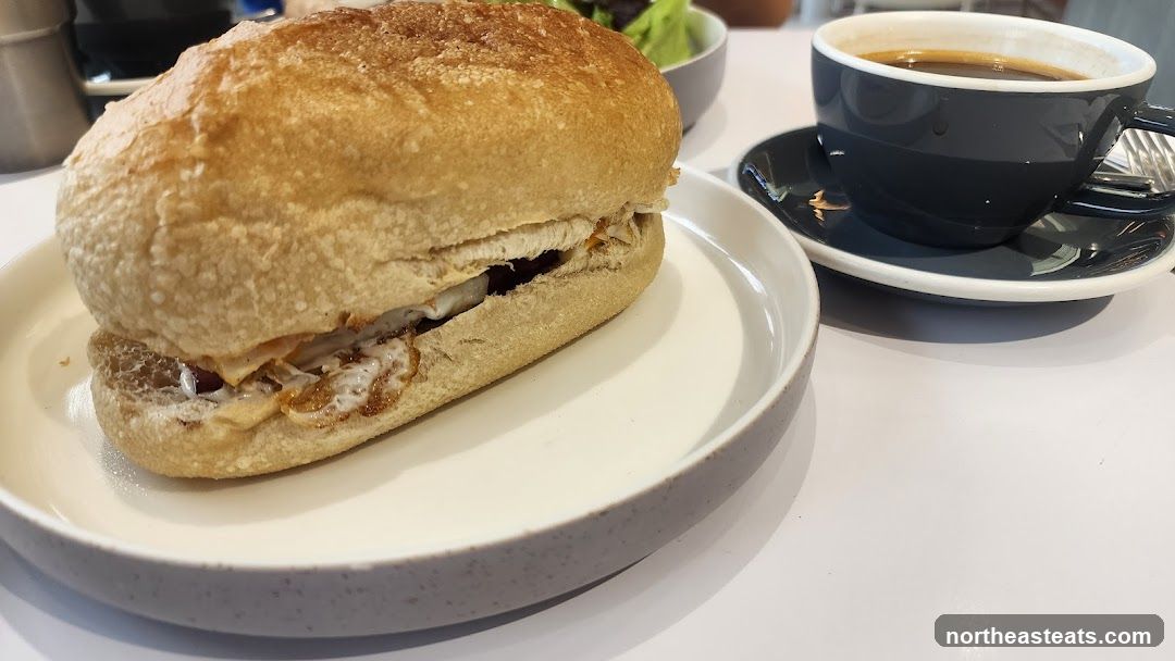 Sandwich and Coffee