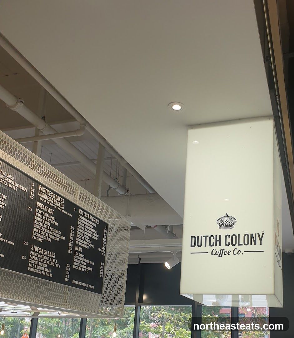 Dutch Colony Coffee Co. Menu