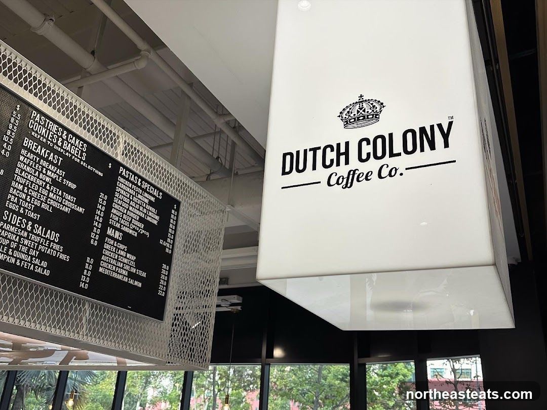 Dutch Colony Coffee Co. Menu