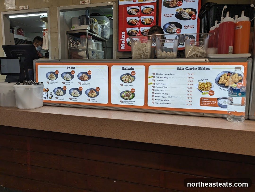 Food Menu Display