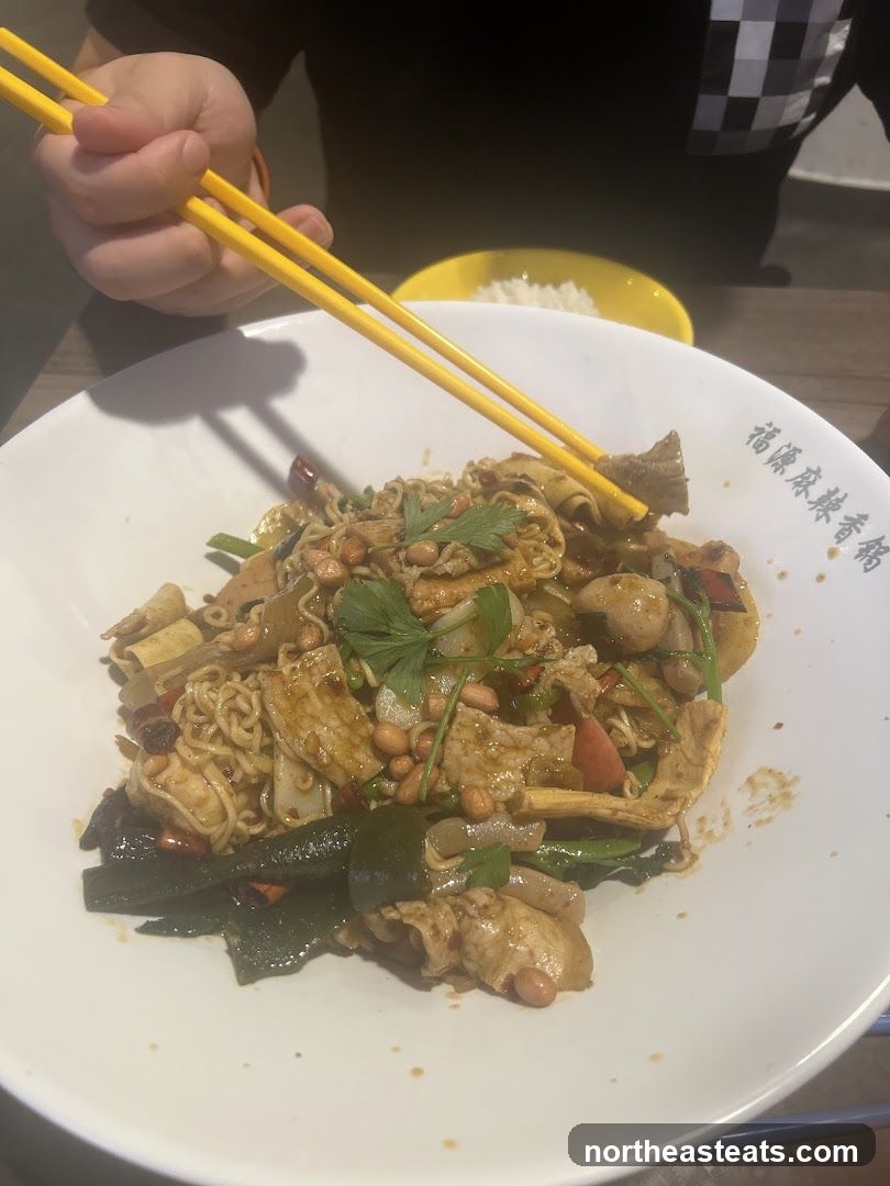 Spicy Noodle Dish