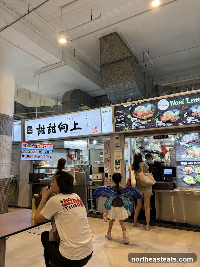 Food court stalls