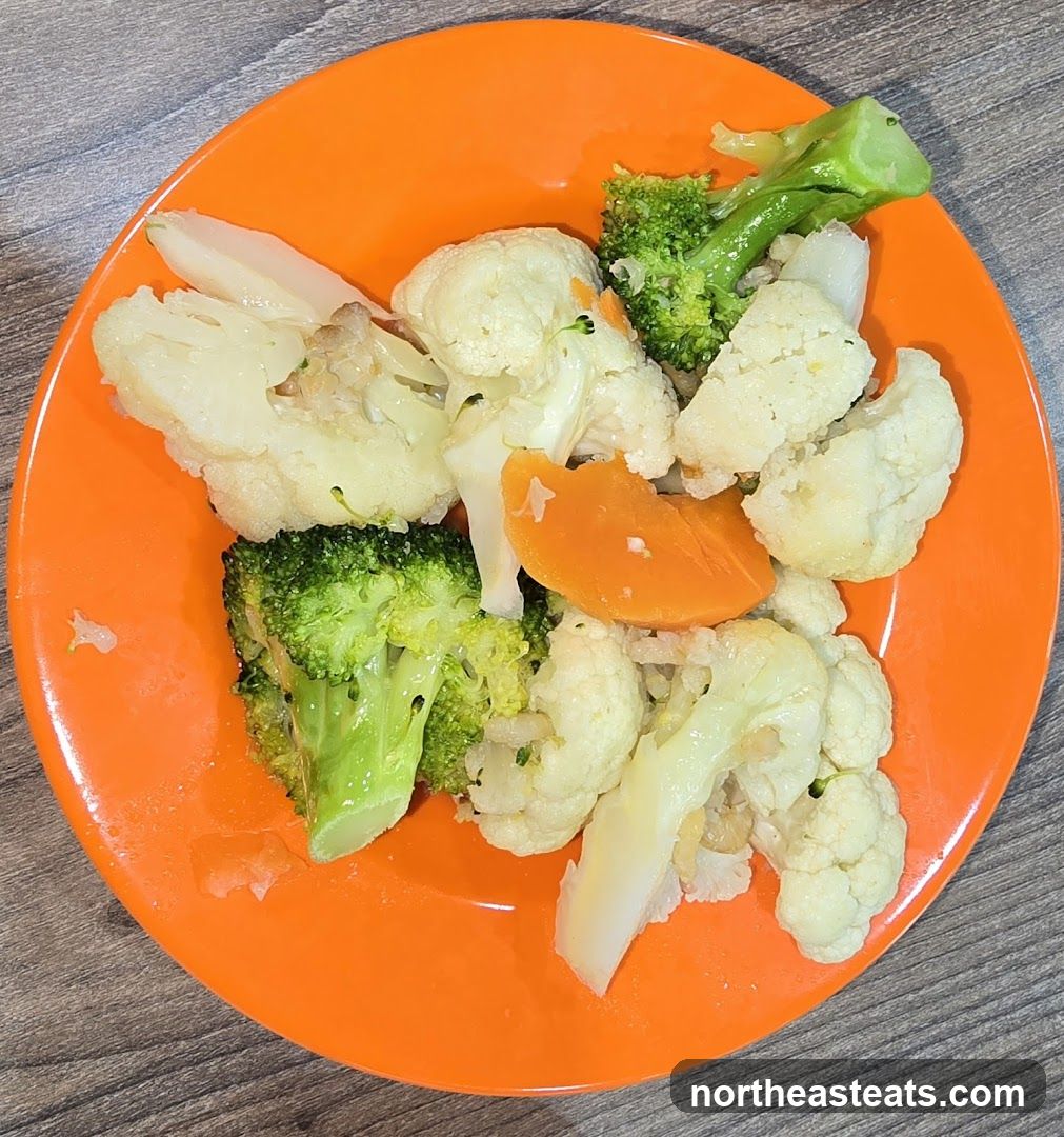 Steamed Vegetables