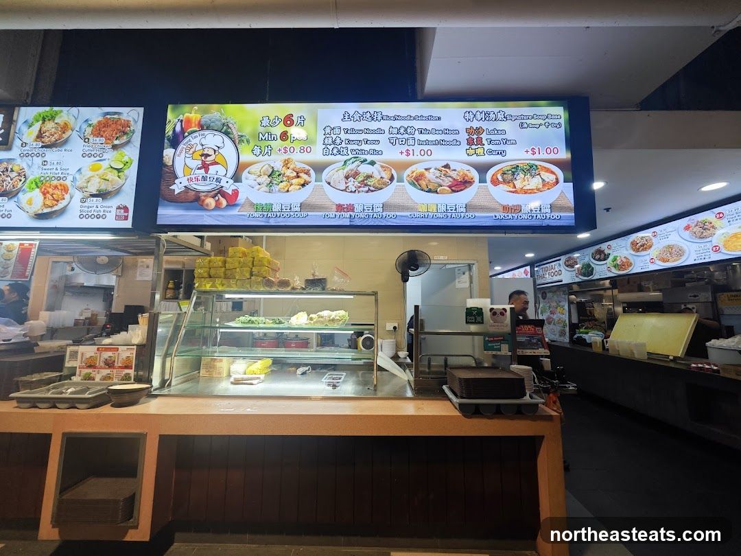 Happy Yong Tau Foo Menu