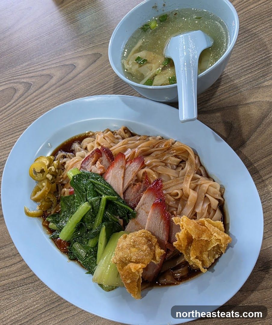 Noodles with Char Siu and Vegetables