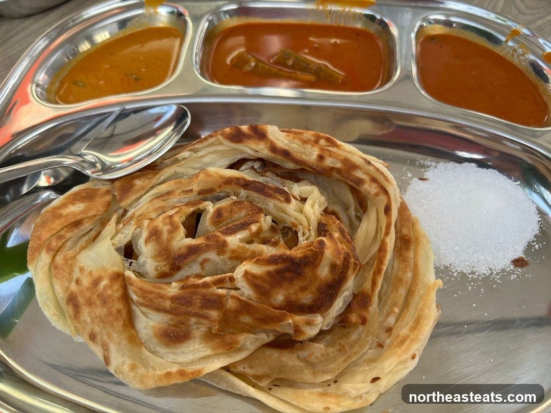 Roti Canai with Curries