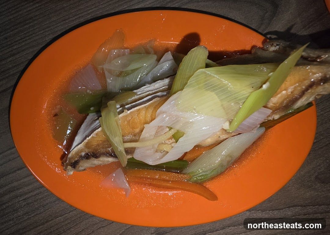 Steamed Fish with Vegetables