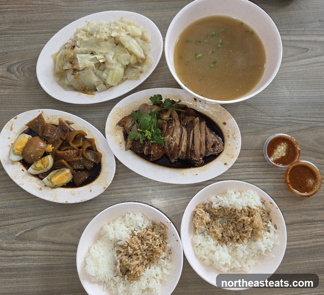 Braised Duck Rice Meal