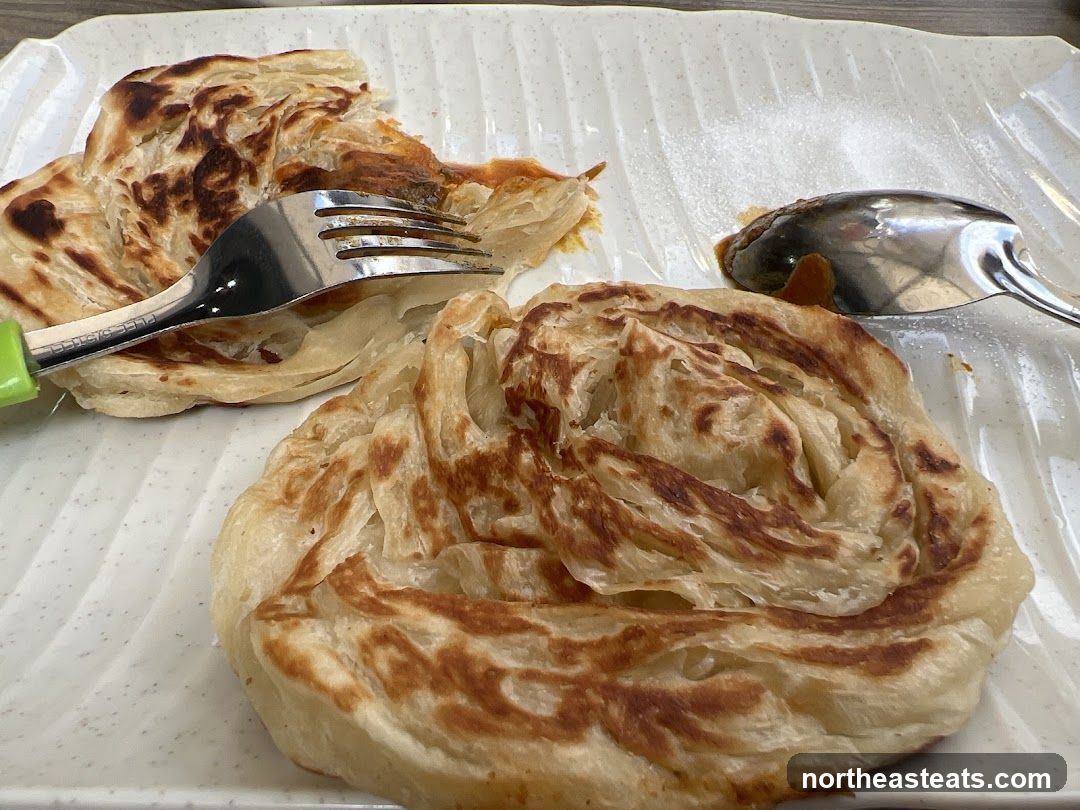 Roti Canai with Curry