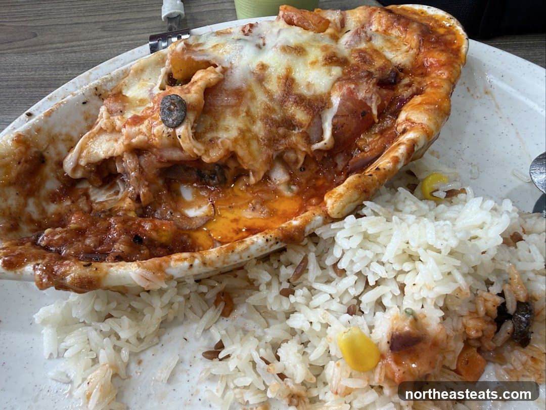 Cheesy Baked Dish with Rice