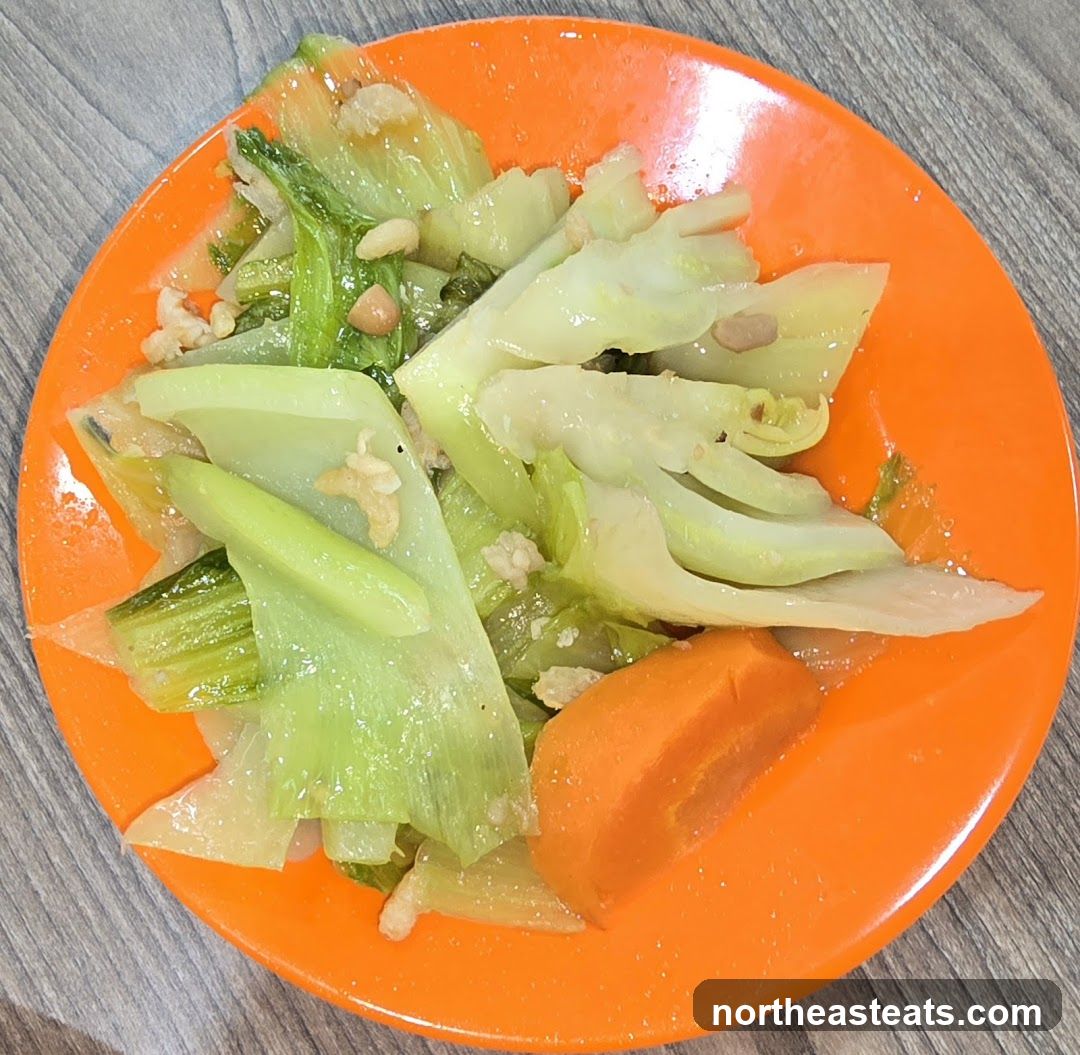 Stir-fried Vegetables with Carrot