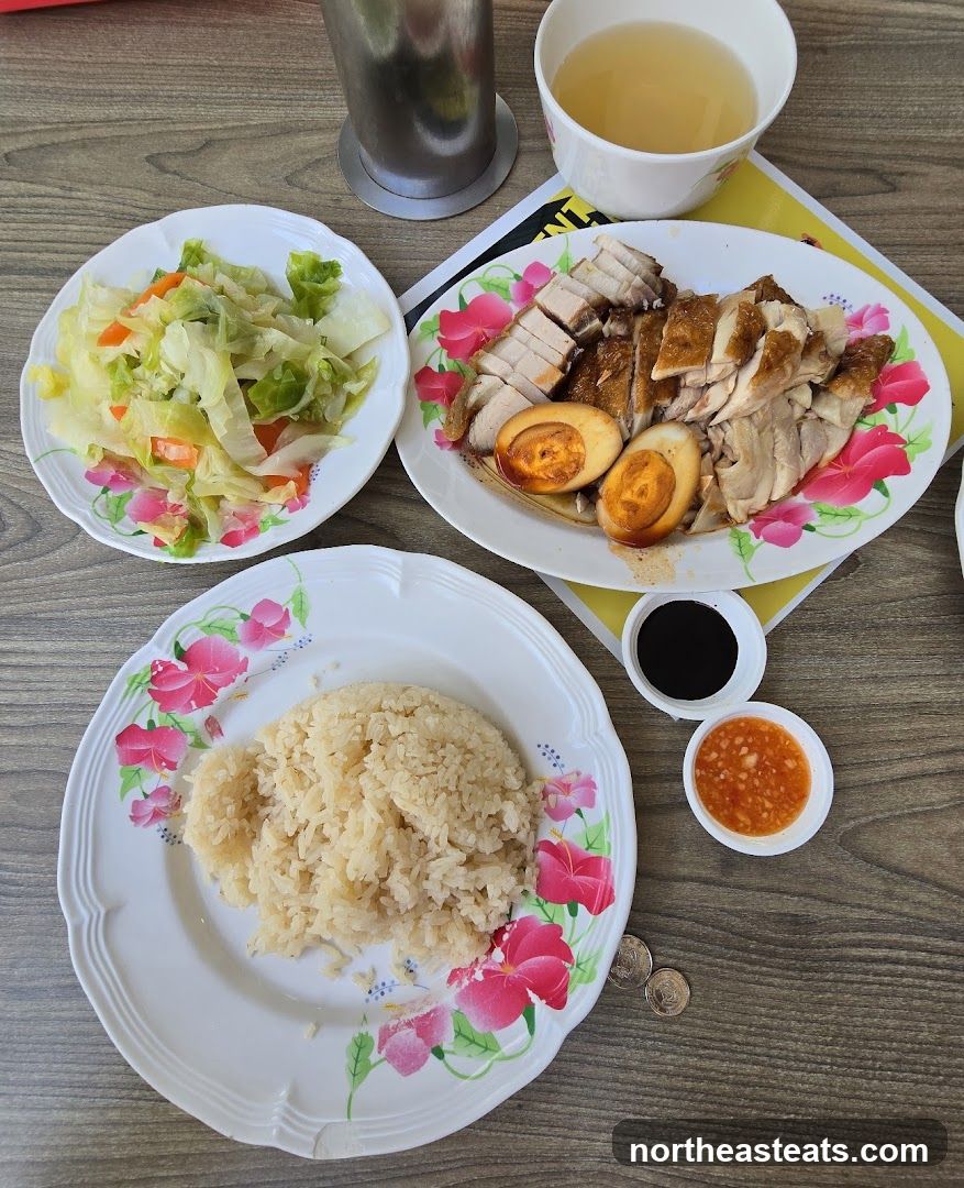 Hainanese Chicken Rice