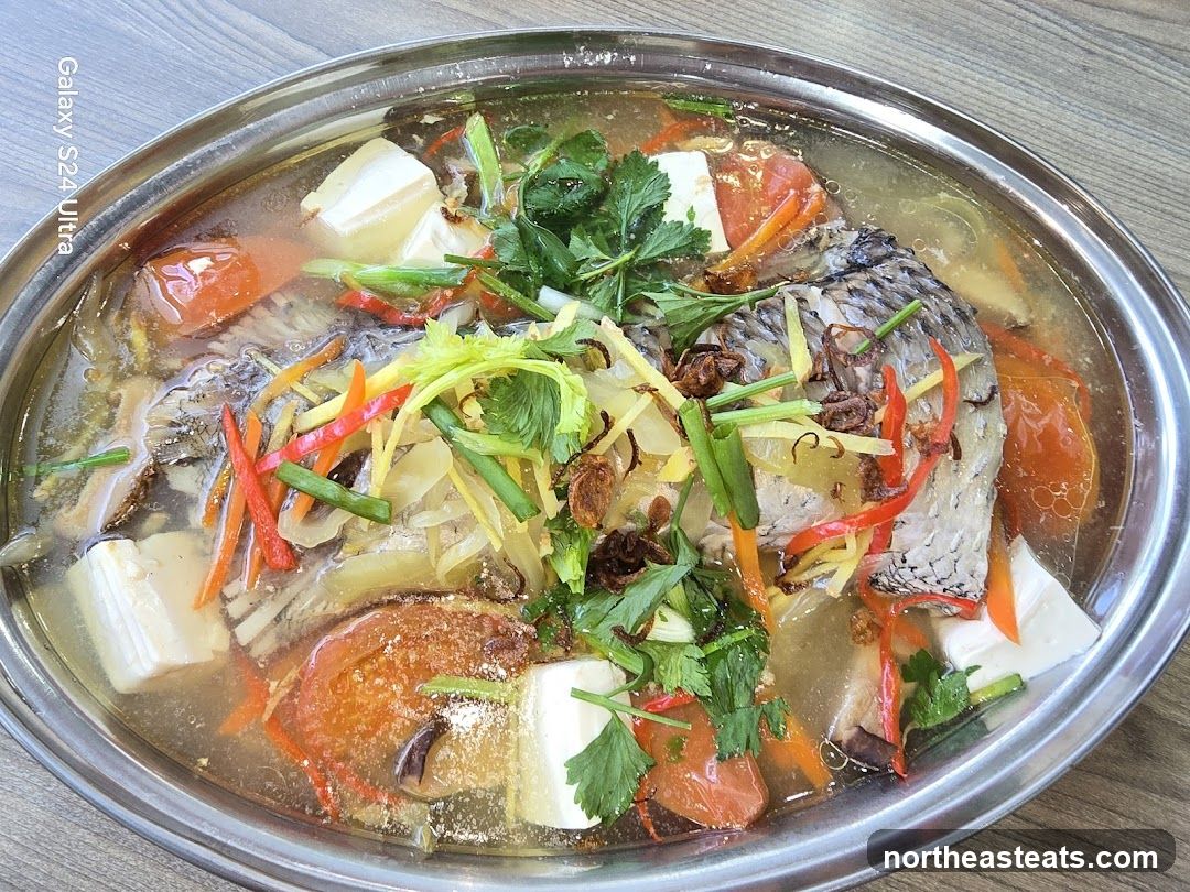Steamed Fish Dish