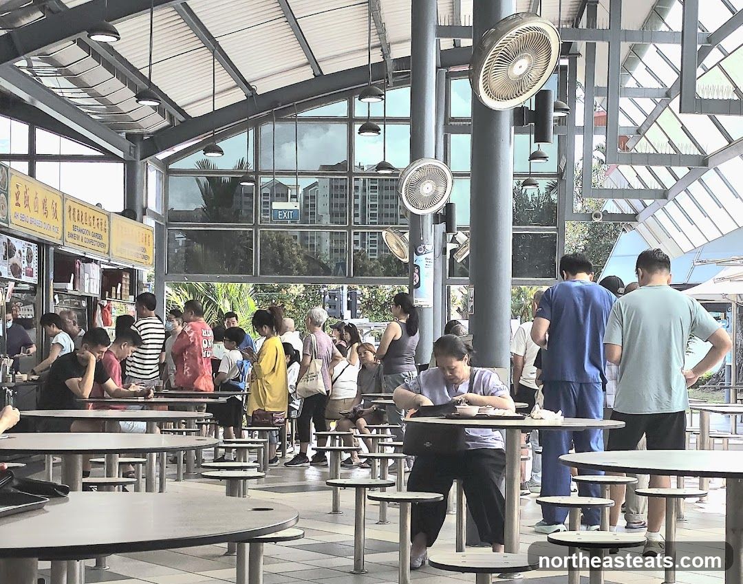 Busy Food Court