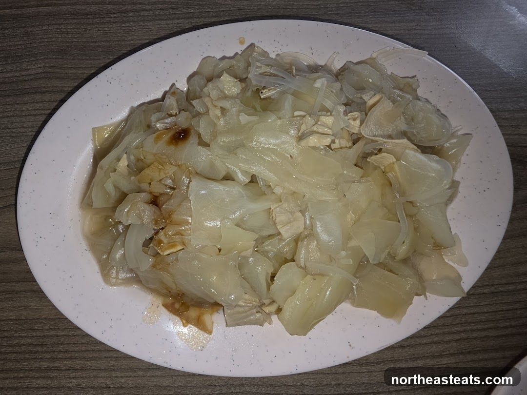 Stir-fried Cabbage with Tofu