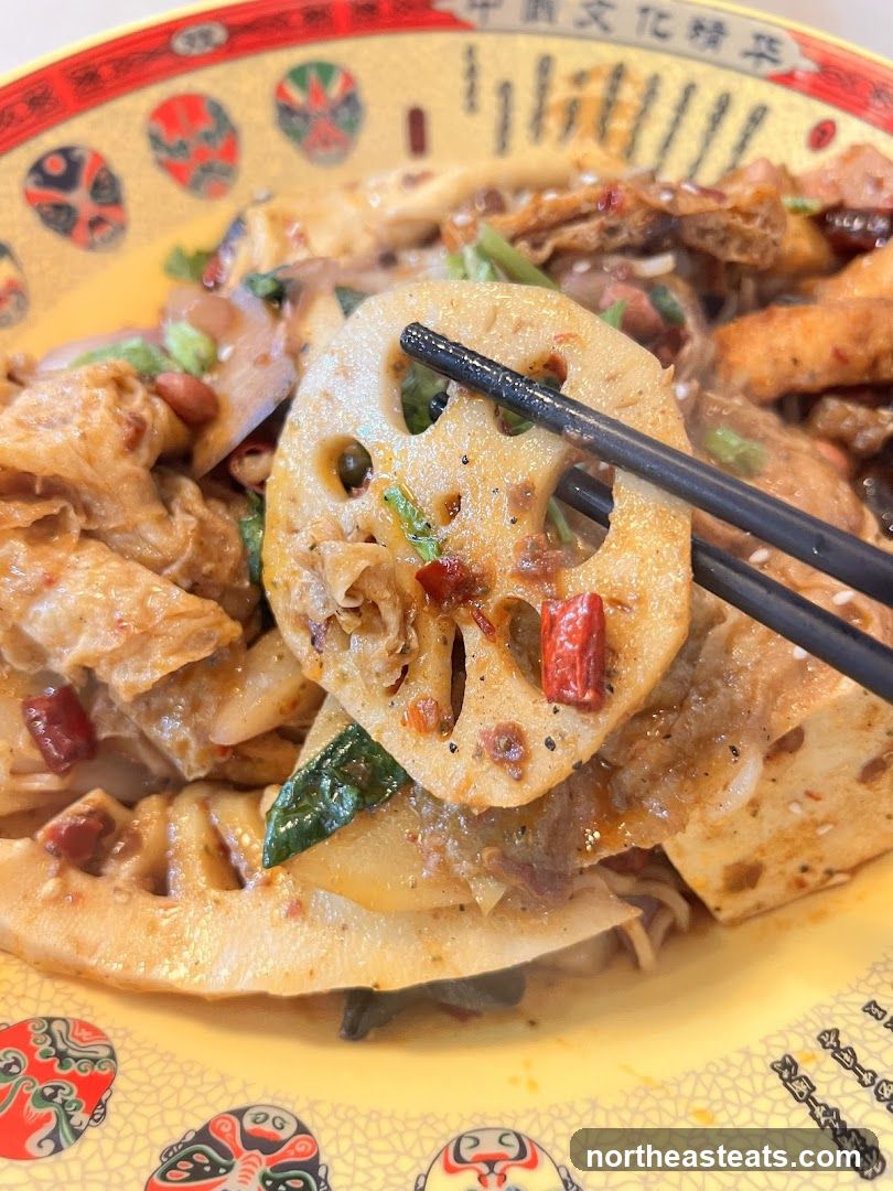 Spicy Lotus Root Dish