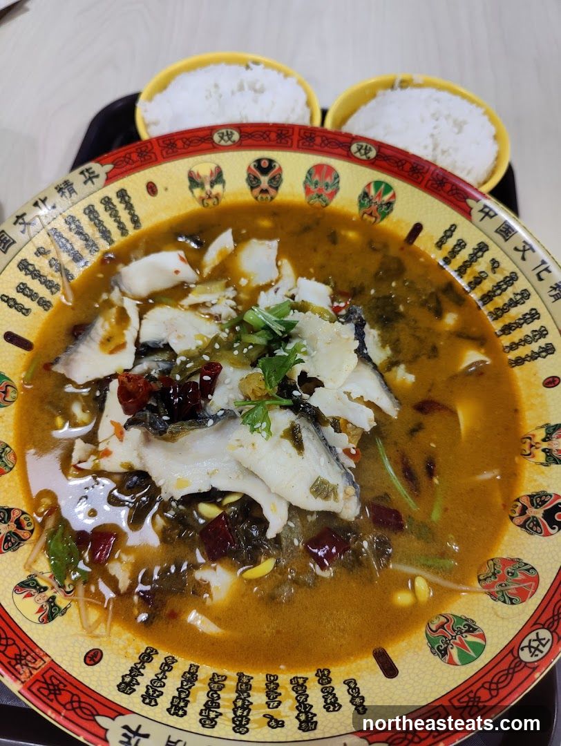 Spicy Fish Soup with Rice