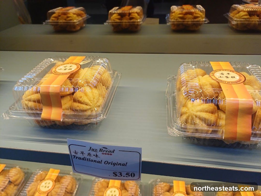 Pastries in Plastic Containers