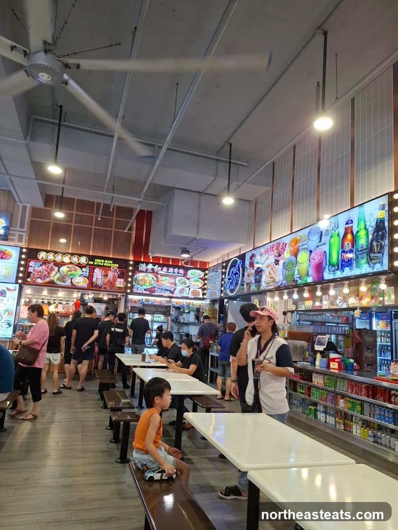 Busy Food Court