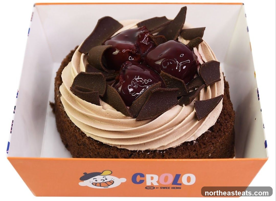 Chocolate Cake with Cherries