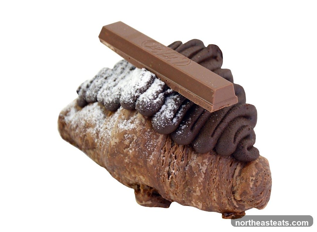 Chocolate Croissant with Kit Kat