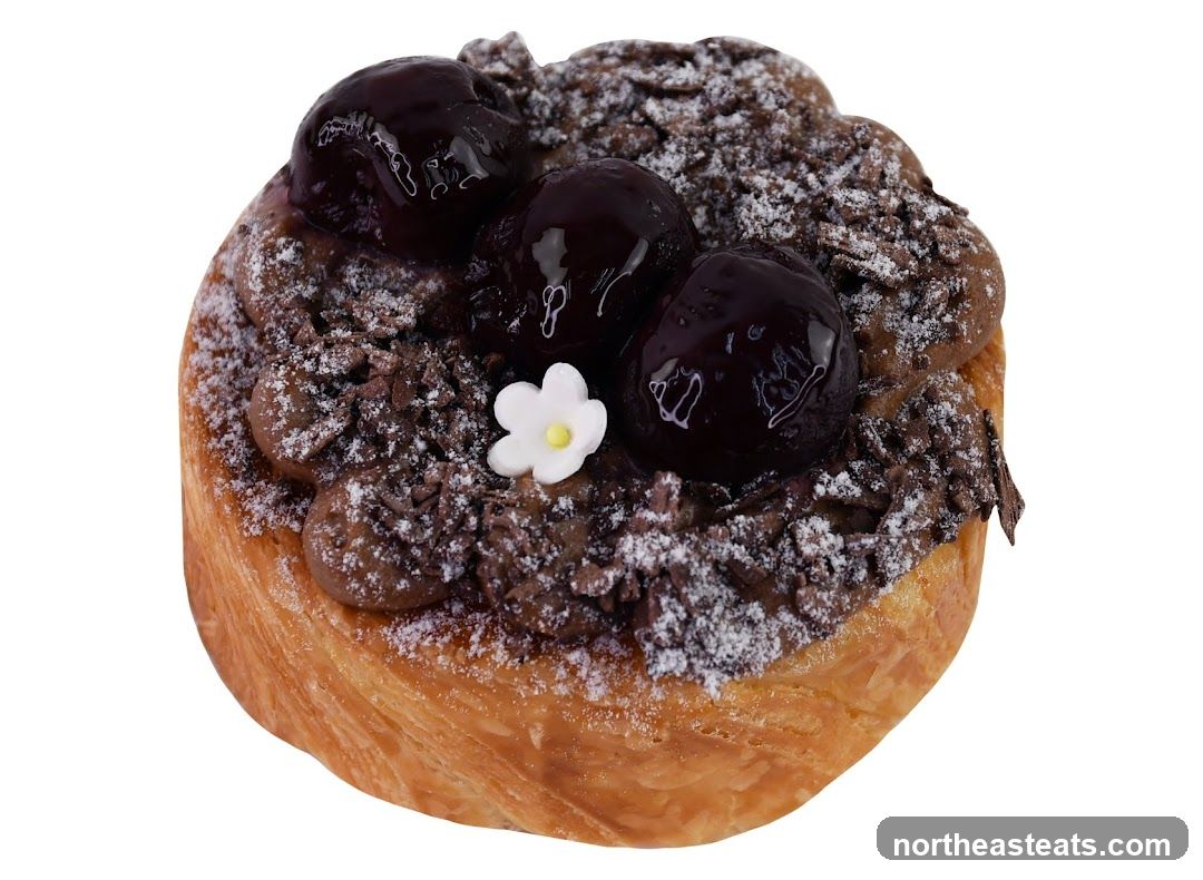 Chocolate Cherry Pastry