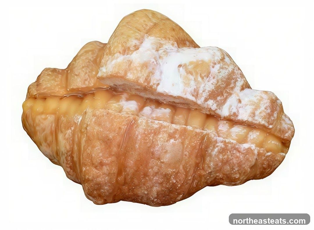 Croissant with Custard Filling