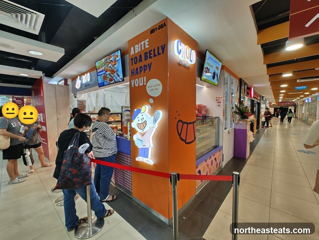 Food Stall with Customers