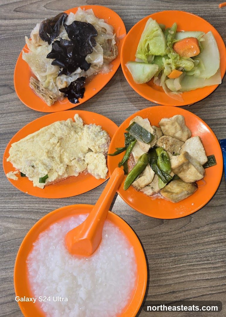 Assortment of Dishes